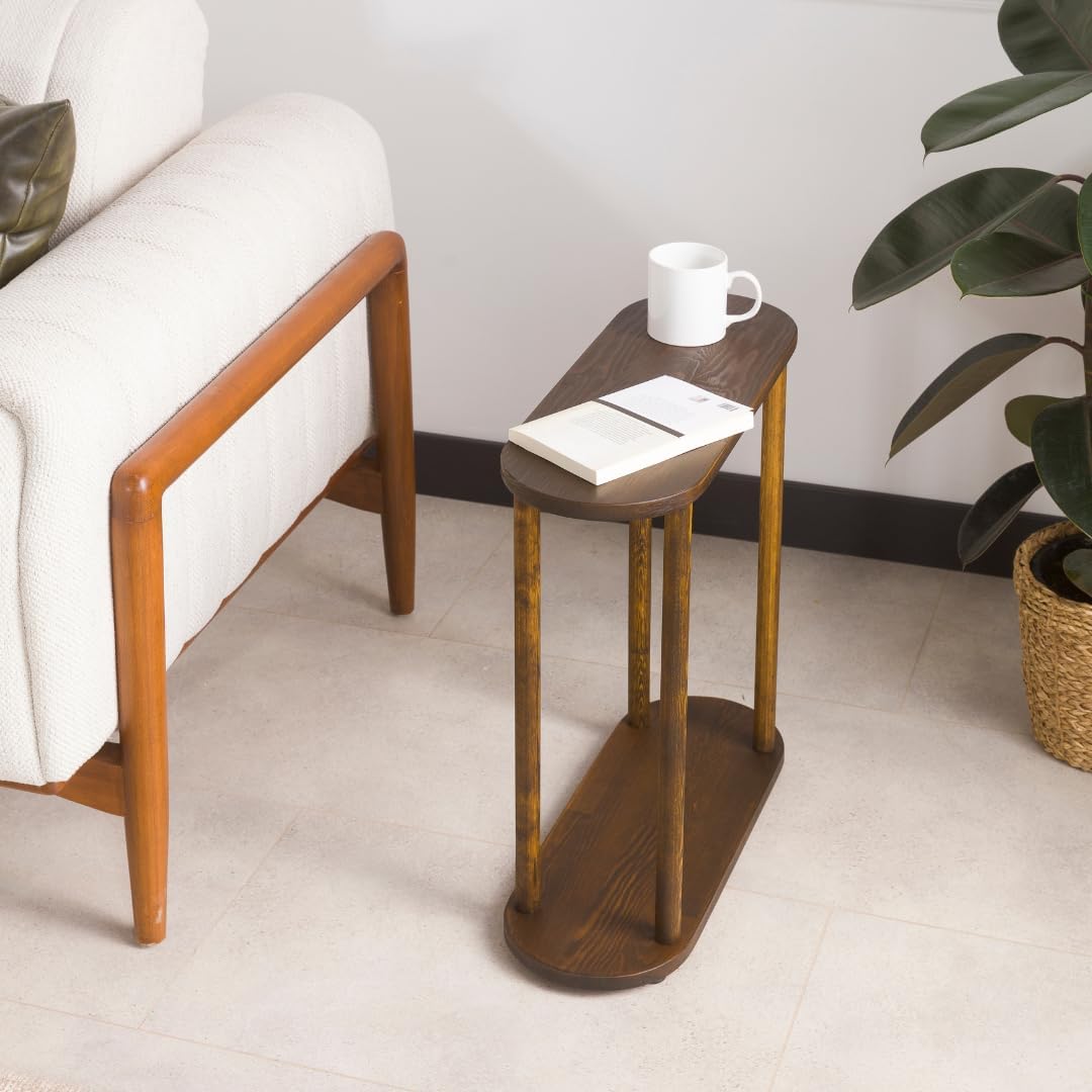 Modern Minimalist Nightstand Bedside Table with Storage Drawer – Bedroom End Table for Small Spaces, Living Room & Apartment Use