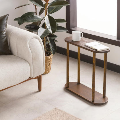 Modern Minimalist Nightstand Bedside Table with Storage Drawer – Bedroom End Table for Small Spaces, Living Room & Apartment Use