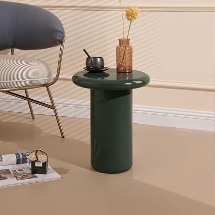 Modern Glossy Coffee Table Set – Minimalist Living Room Center Table & Side Table Set for Contemporary Home Décor
